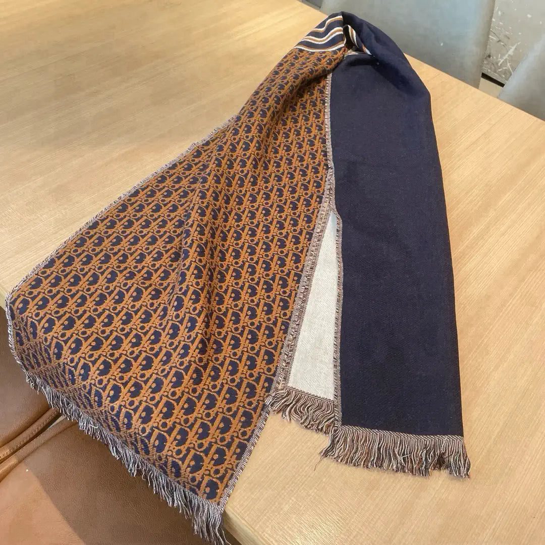 Dior Scarves Designer Double-sided Scarf  Cashmere D63414