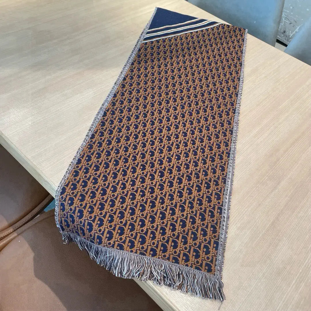 Dior Scarves Designer Double-sided Scarf  Cashmere D63414