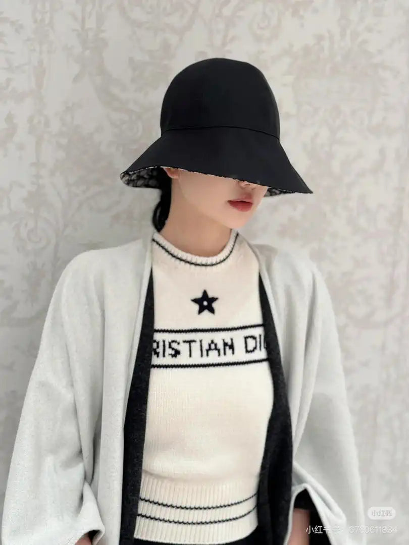 Dior Scarves Designer Letter cloak Wool Cashmere D63412