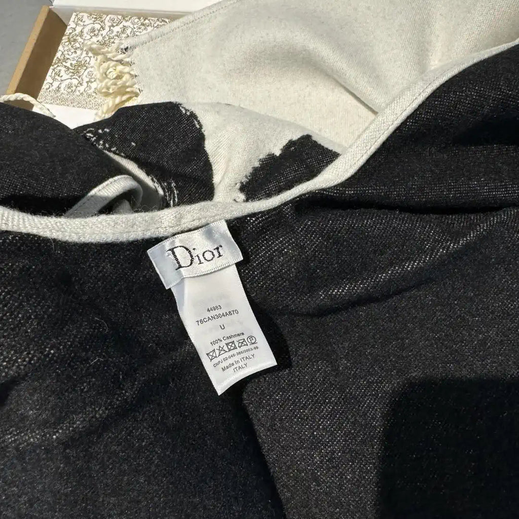 Dior Scarves Designer Letter cloak Wool Cashmere D63412