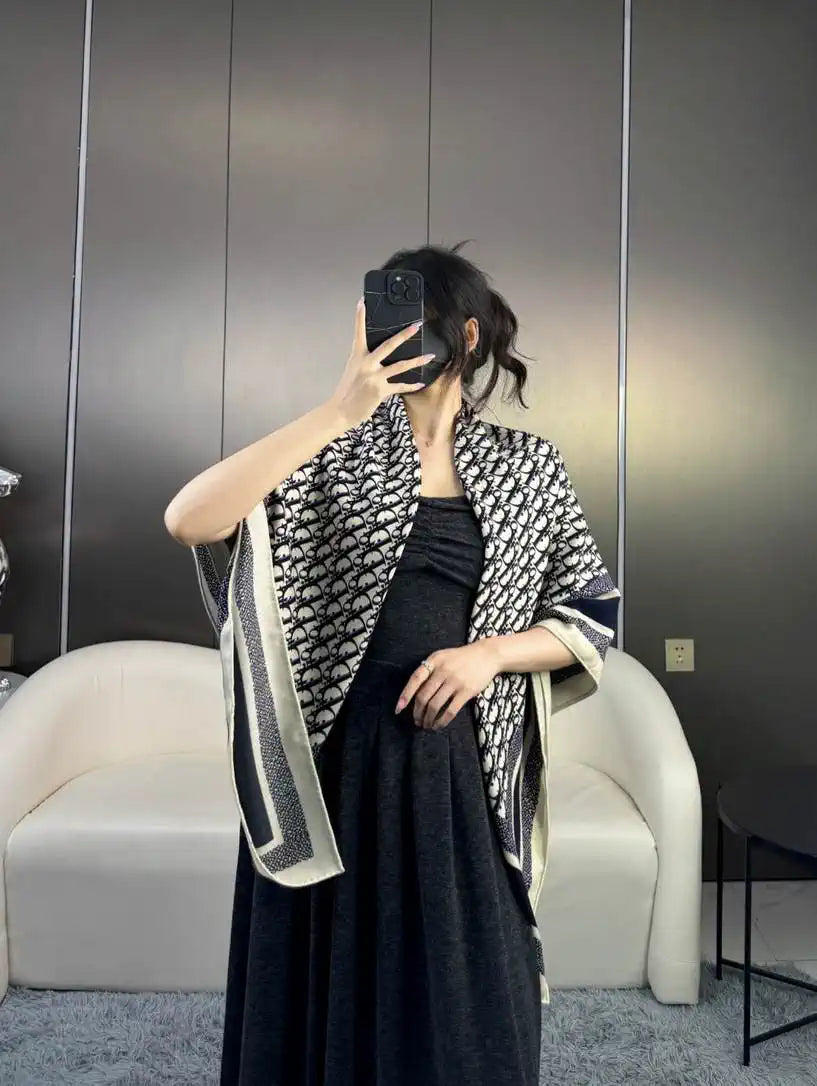 Dior Scarves Designer Obique Jacquard Scarf D63301
