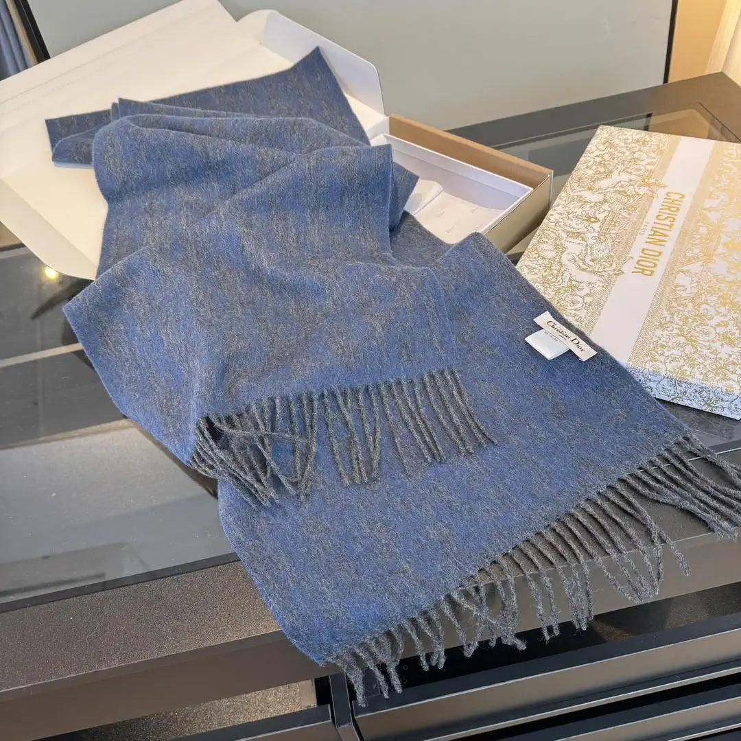 Dior Scarves Designer Scarf  Cashmere knitted D63402