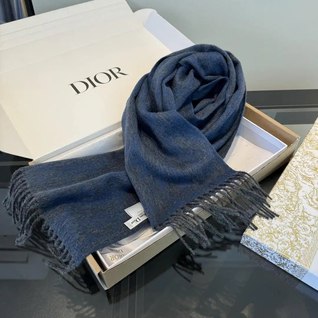 Dior Scarves Designer Scarf  Cashmere knitted D63402