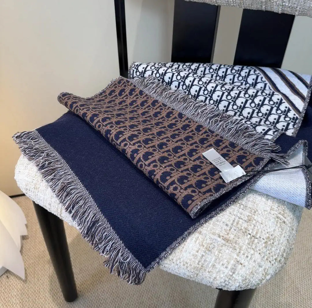 Dior Scarves Designer Scarf  Cashmere D63403