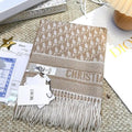 Dior Scarves Designer Scarf  Cashmere D63404
