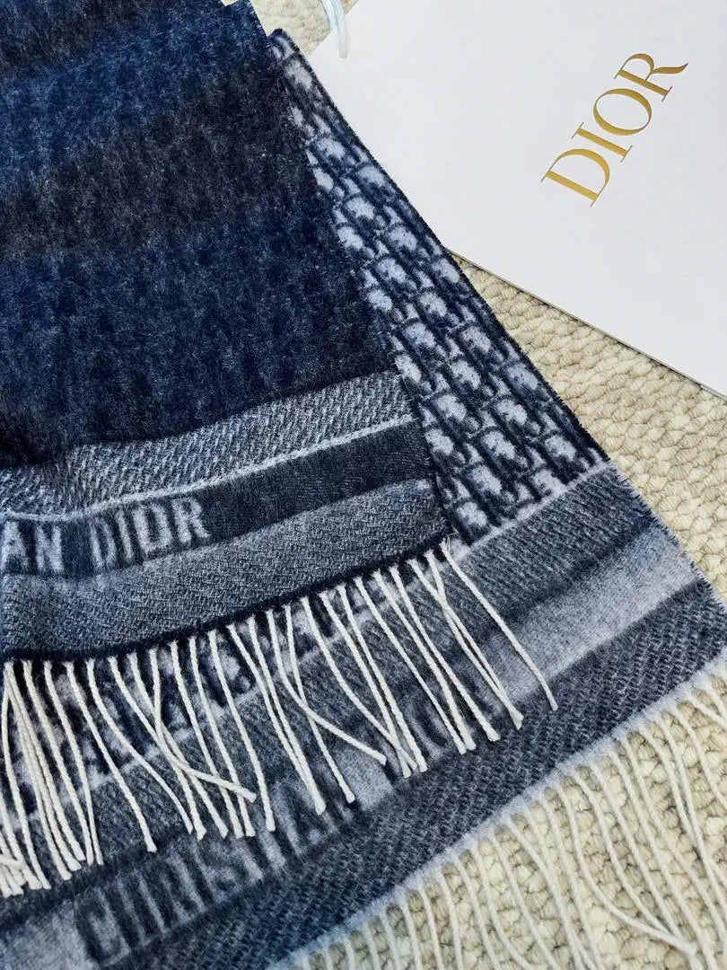 Dior Scarves Designer Scarf  Cashmere D63406