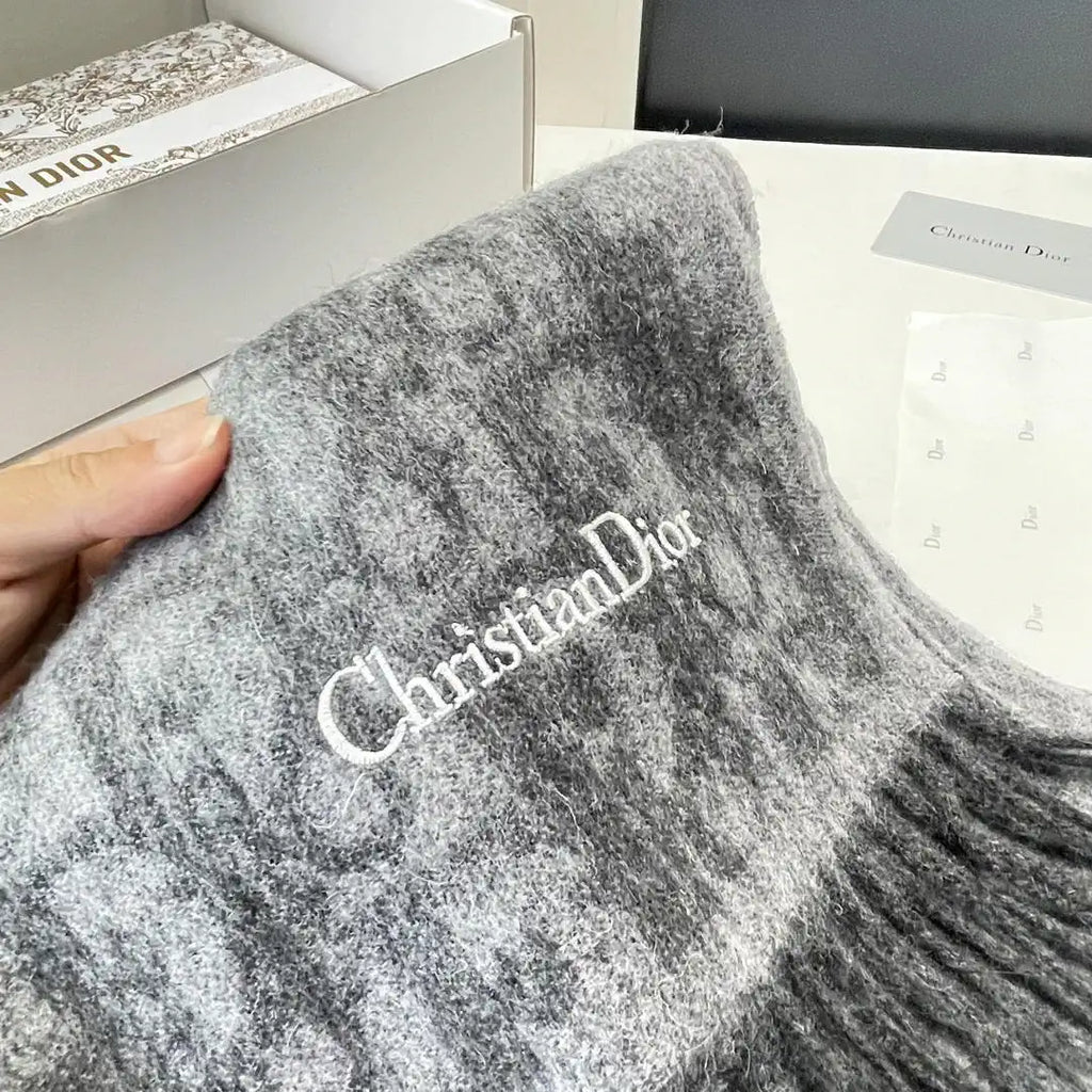Dior Scarves Designer Scarf  Cashmere D63407