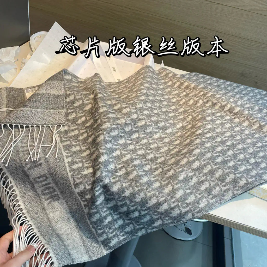 Dior Scarves Designer Scarf  Cashmere D63408