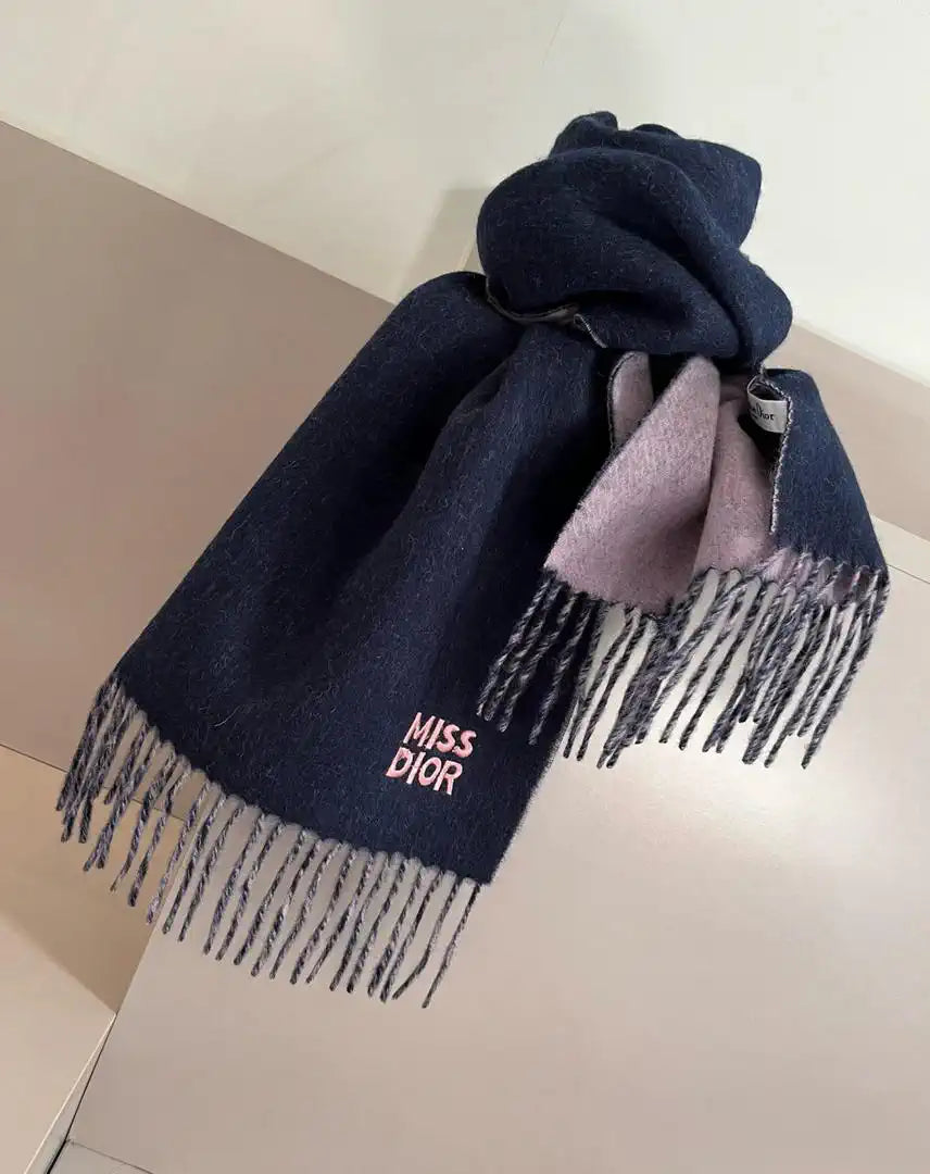 Dior Scarves Designer Scarf  100% premium Cashmere D63410