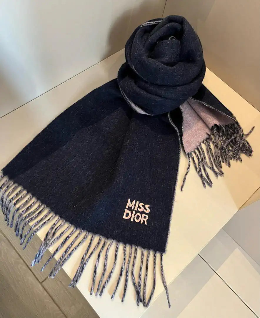 Dior Scarves Designer Scarf  100% premium Cashmere D63410