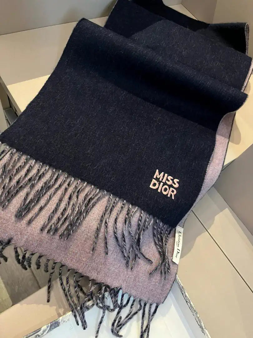 Dior Scarves Designer Scarf  100% premium Cashmere D63410