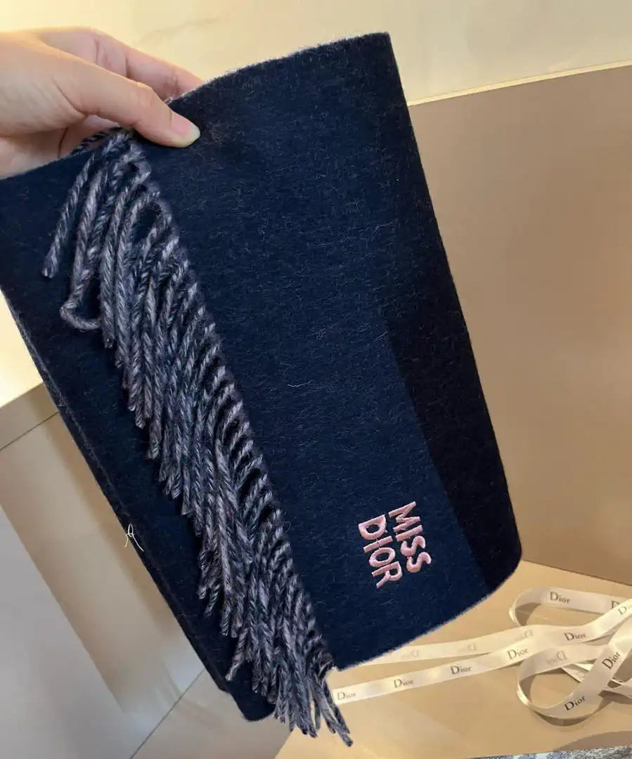 Dior Scarves Designer Scarf  100% premium Cashmere D63410