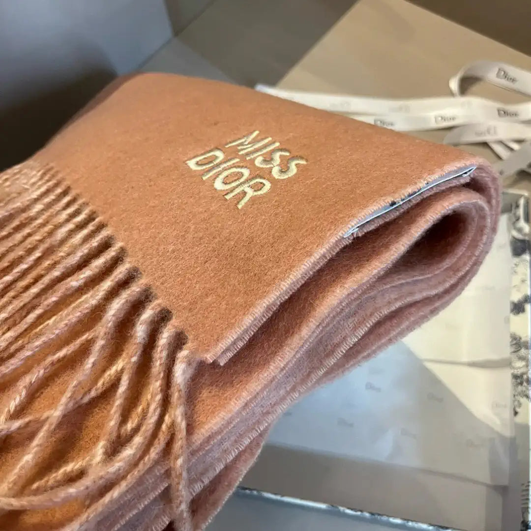 Dior Scarves Designer Scarf  100% premium Cashmere D63411