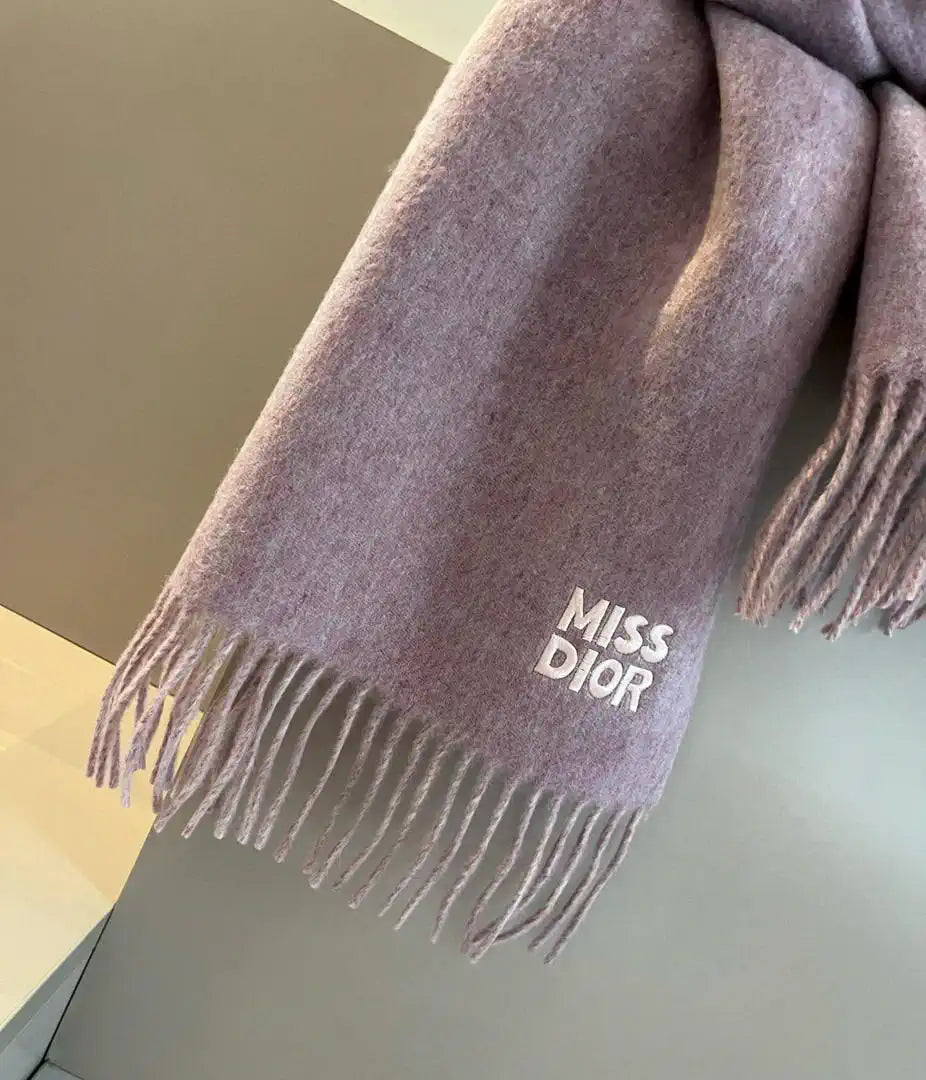 Dior Scarves Designer Scarf  100% premium Cashmere D63409