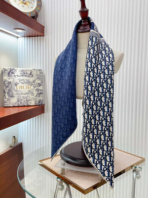 Dior Scarves Designer Scarf D63299 - 70 x 70 cm - View 7