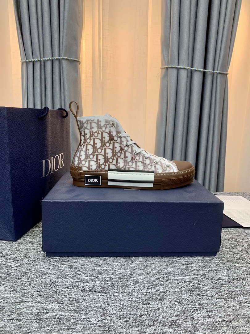 Dior Shoes Men and Women Dior B23 High-top Sneaker 3SH118YJP_H069 Ref.195212