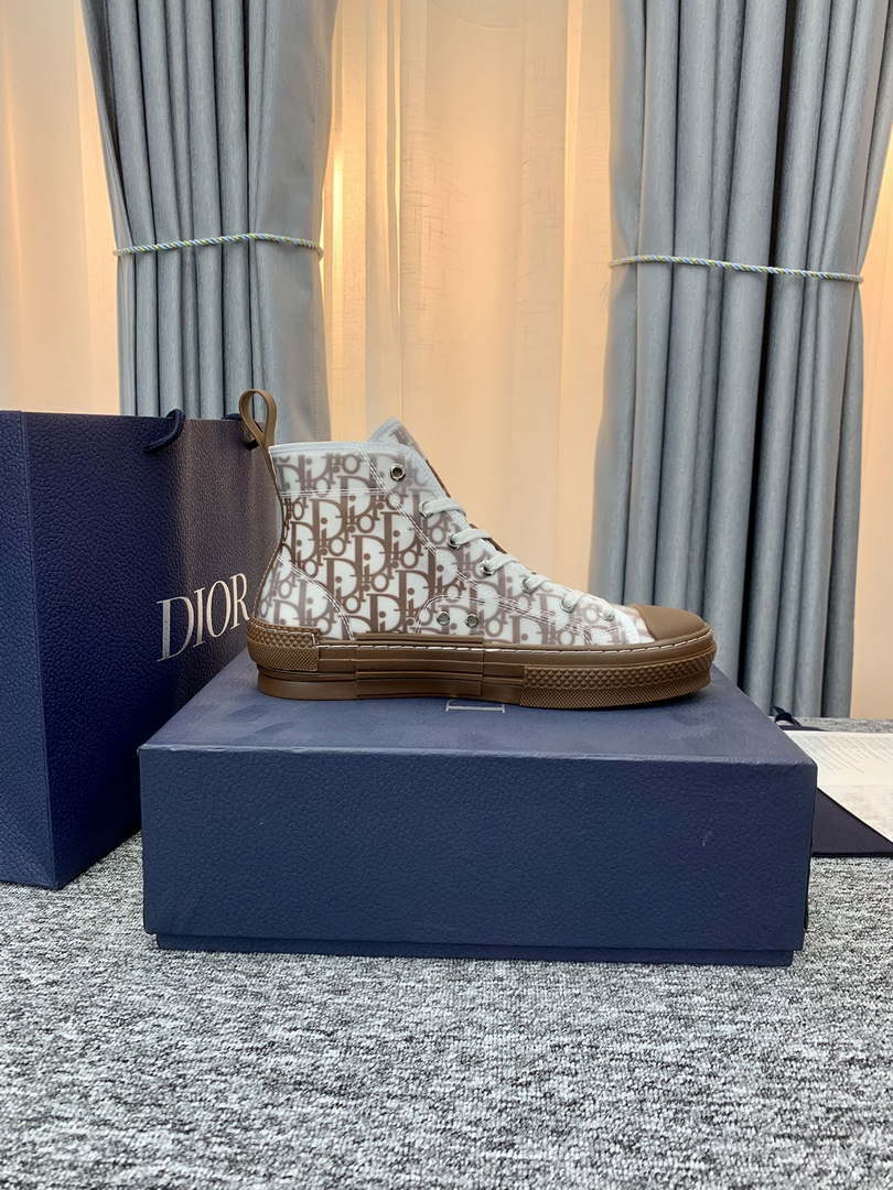 Dior Shoes Men and Women Dior B23 High-top Sneaker 3SH118YJP_H069 Ref.195212