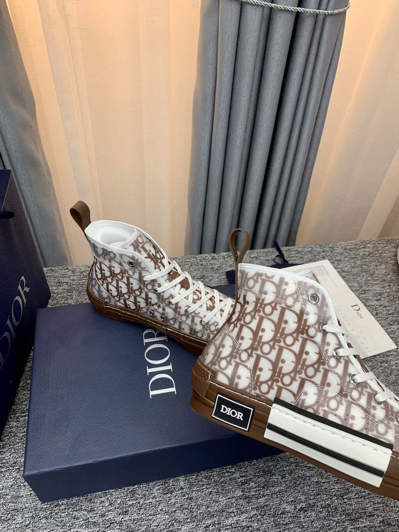 Dior Shoes Men and Women Dior B23 High-top Sneaker 3SH118YJP_H069 Ref.195212