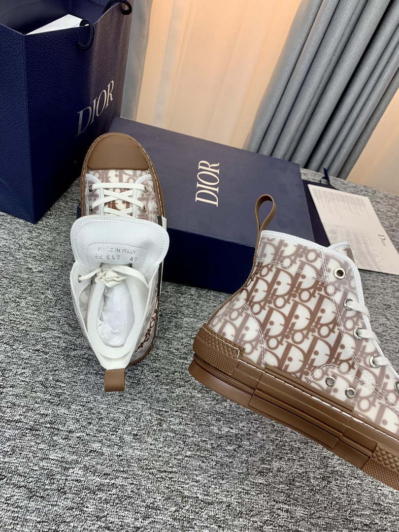 Dior Shoes Men and Women Dior B23 High-top Sneaker 3SH118YJP_H069 Ref.195212