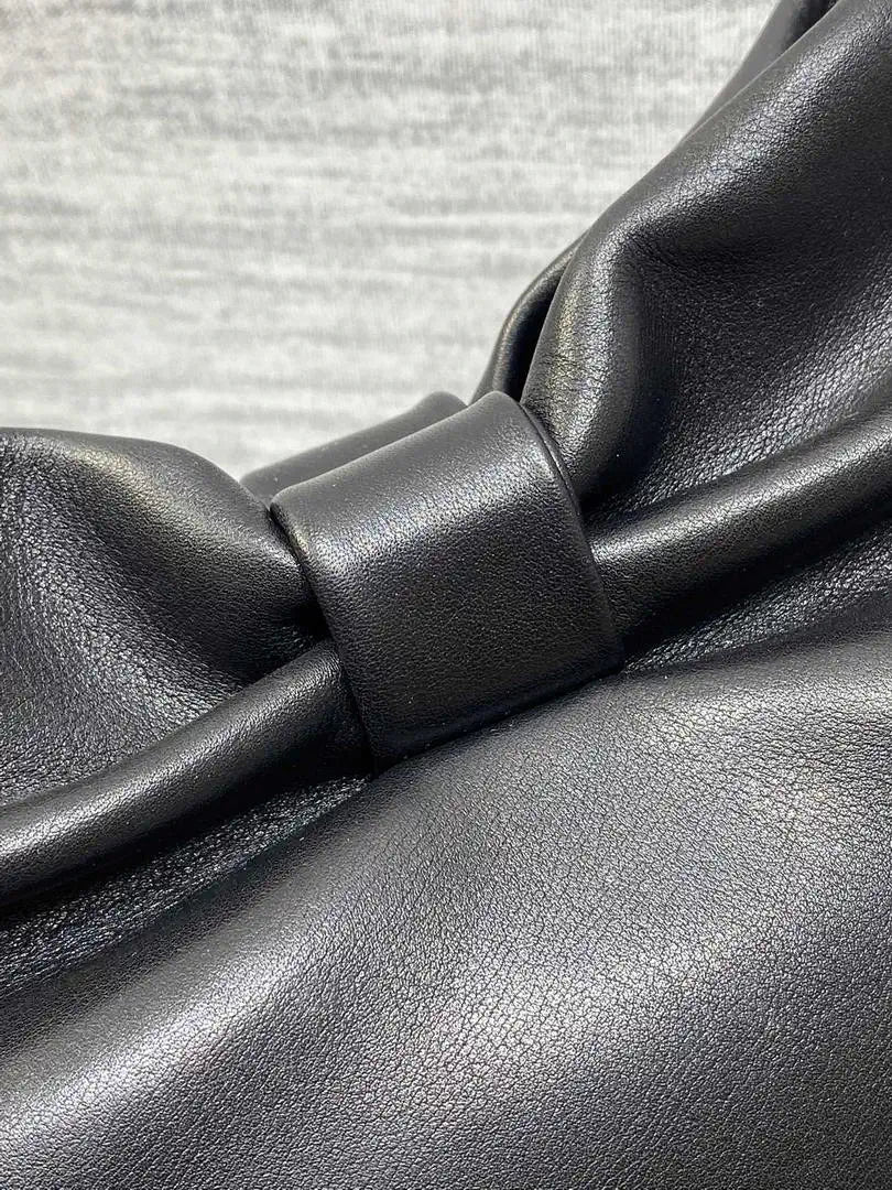 Dior Small Dior Bow Bag Lambskin M0715 Black