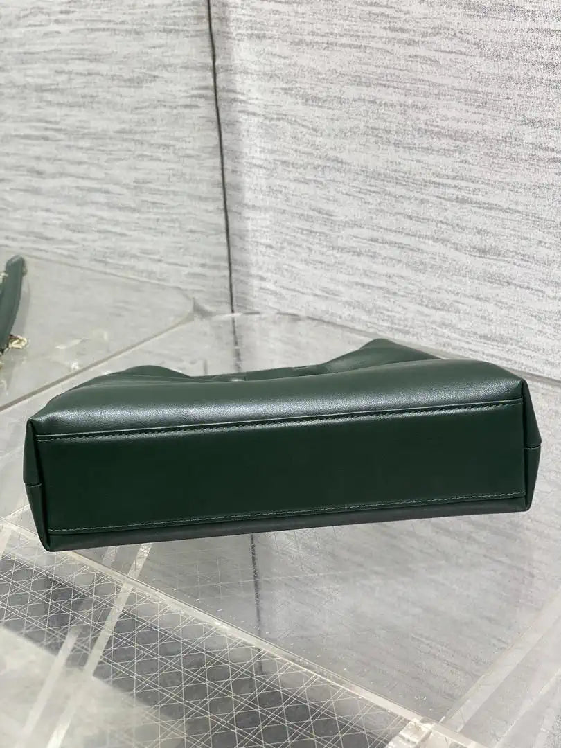 Dior Small Dior Bow Bag Lambskin M0715 Green
