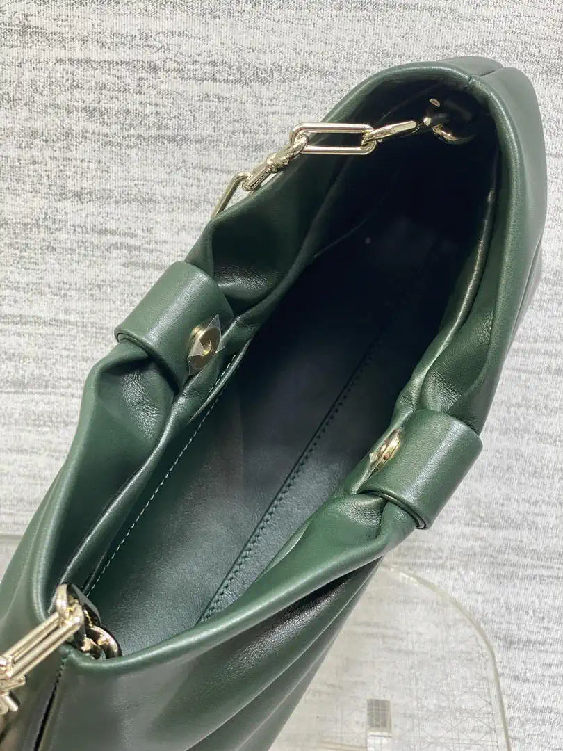 Dior Small Dior Bow Bag Lambskin M0715 Green