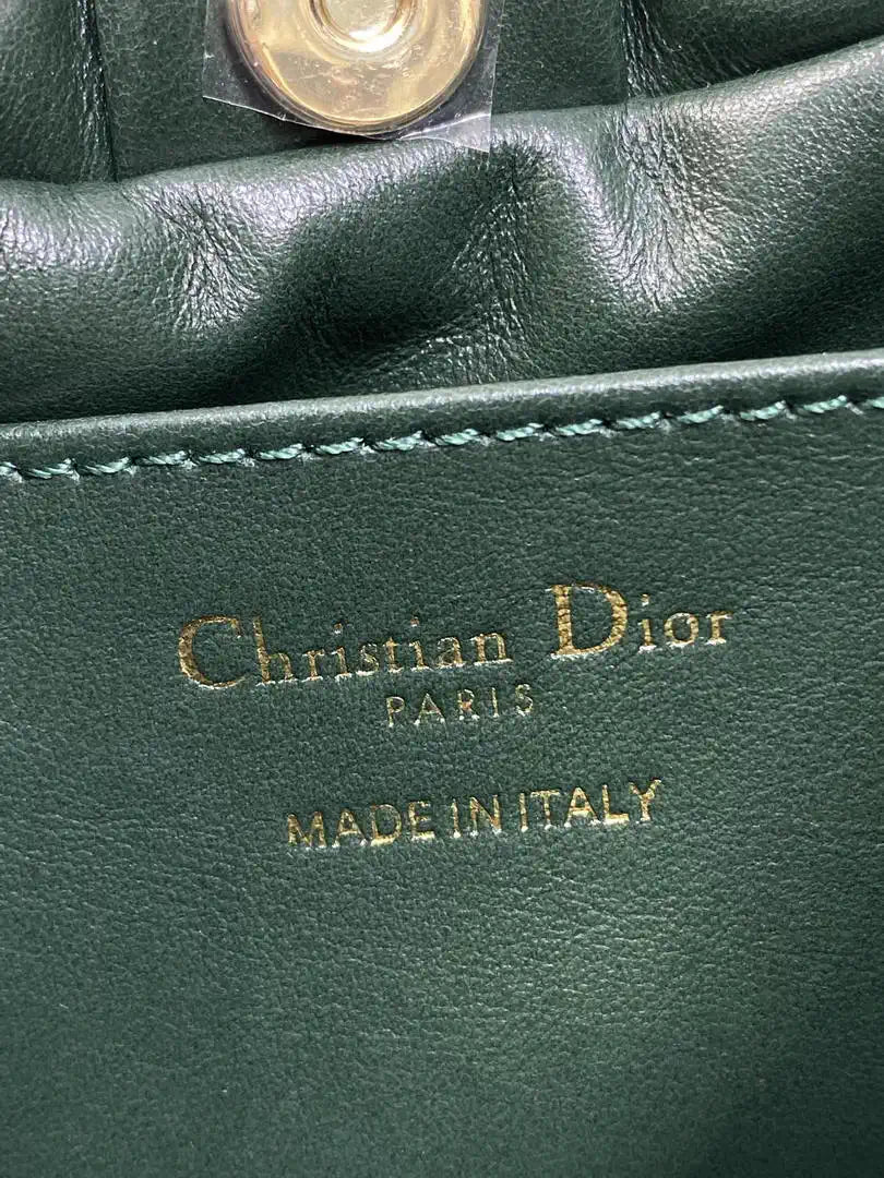 Dior Small Dior Bow Bag Lambskin M0715 Green