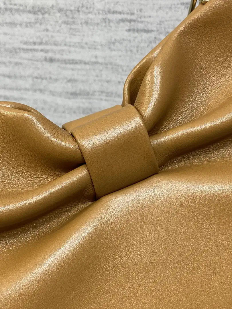 Dior Small Dior Bow Bag Lambskin M0715 Brown