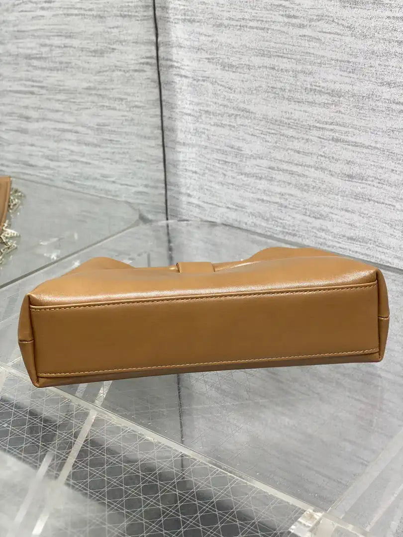 Dior Small Dior Bow Bag Lambskin M0715 Brown