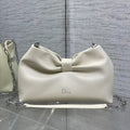 Dior Small Dior Bow Bag Lambskin M0715 White