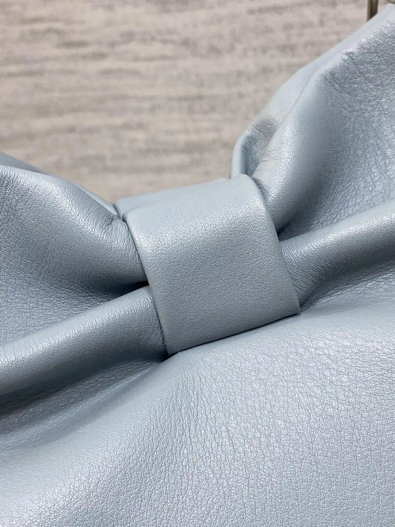Dior Small Dior Bow Bag Bleu Tourmaline Lambskin M0715
