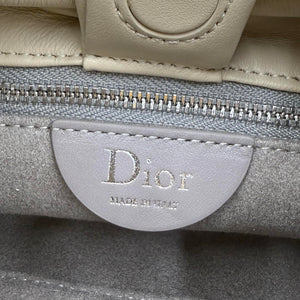 Dior Small Dior Bow Bag Lambskin M0715 Beige Silver - Default Title - View 9