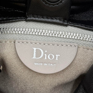 Dior Small Dior Bow Bag Lambskin M0715 Black Silver - Default Title - View 9