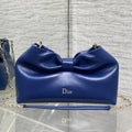 Dior Small Dior Bow Bag Lambskin M0715 Cobalt Blue
