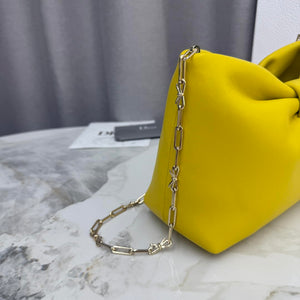Dior Small Dior Bow Bag Lambskin M0715 Gold Yellow - Default Title - View 5