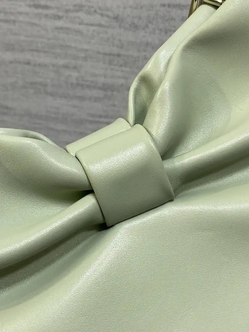 Dior Small Dior Bow Bag Lambskin M0715 Light Green