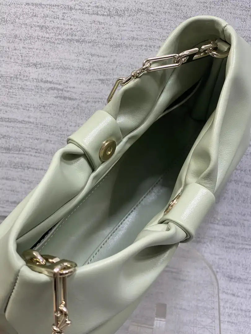 Dior Small Dior Bow Bag Lambskin M0715 Light Green