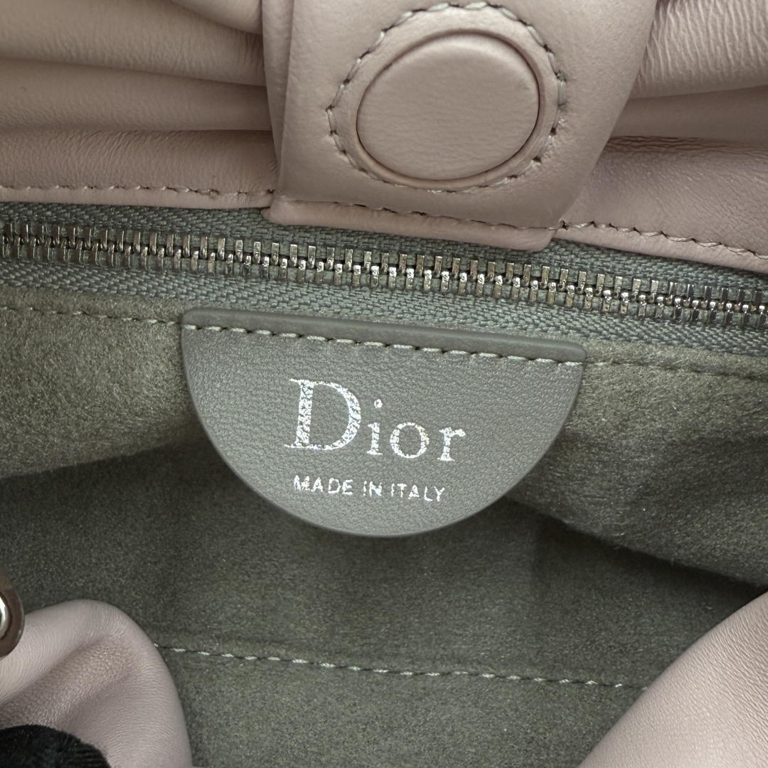 Dior Small Dior Bow Bag Lambskin M0715 Pink