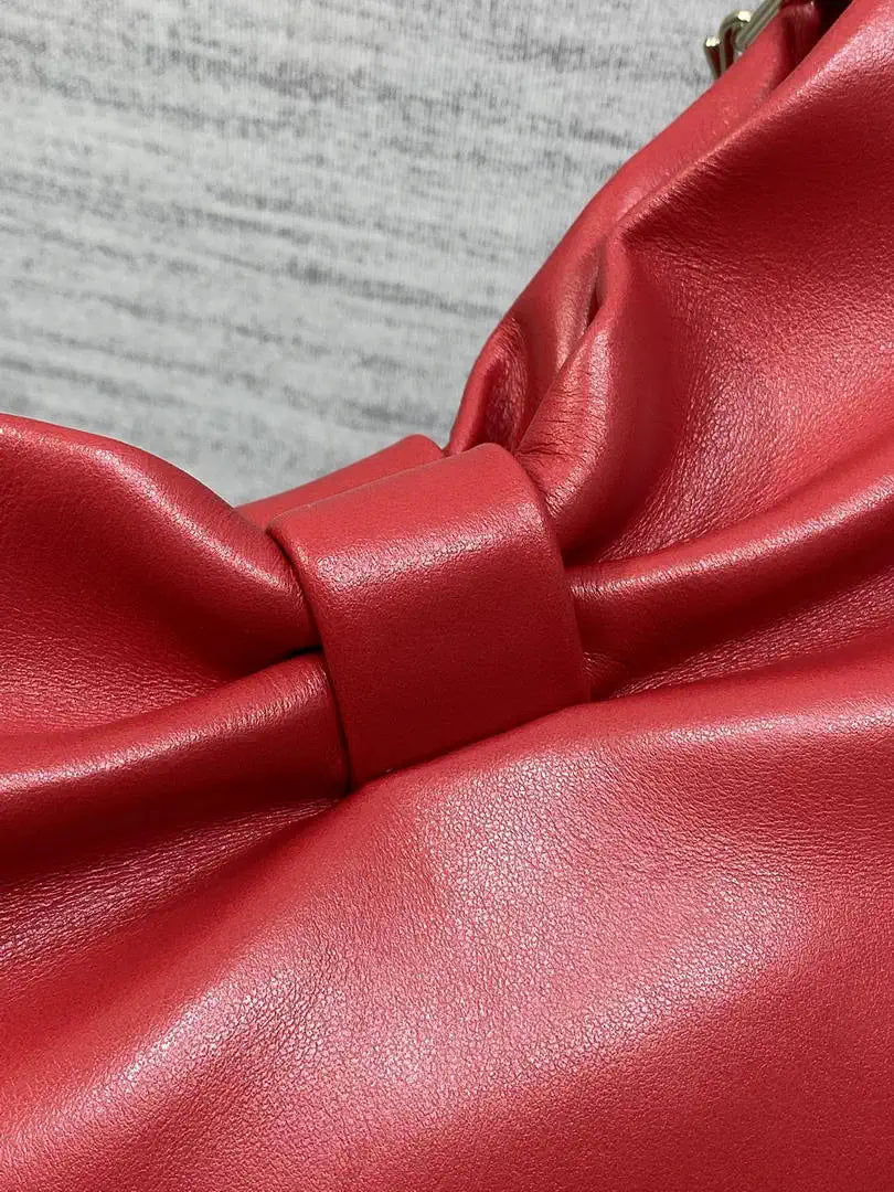 Dior Small Dior Bow Bag Lambskin M0715 Red