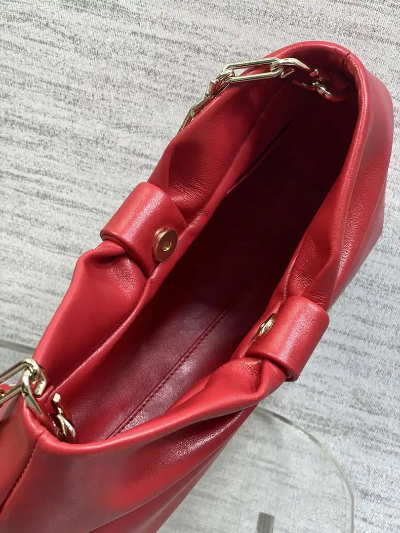 Dior Small Dior Bow Bag Lambskin M0715 Red