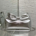 Dior Small Dior Bow Bag Lambskin M0715 Silver