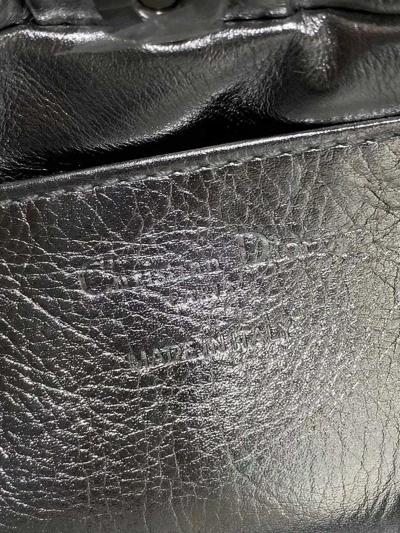 Dior Small Dior Bow Bag Lambskin M0715 Silver