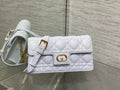 Dior Small Dior Jolie Bag With Chain Cannage Calfskin S3117 Glacier Blue