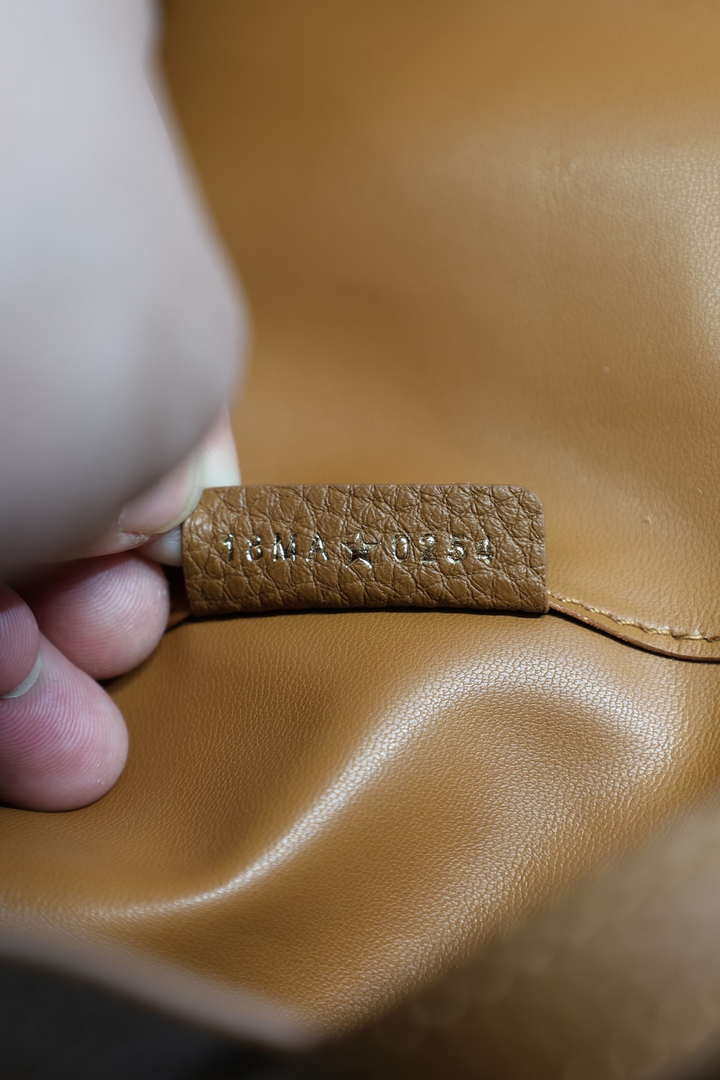 Dior M2840 Small Signature Bucket Bag Grained Calfskin Brown