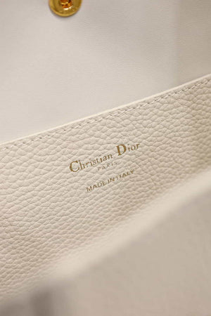 Dior M2840 Small Signature Bucket Bag Grained Calfskin Light Yellow - Default Title - View 8