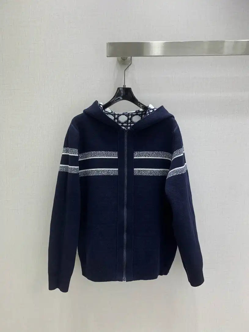 Dior Women 2025 Reversible Knit Cardigan cashmere Sweater D38615