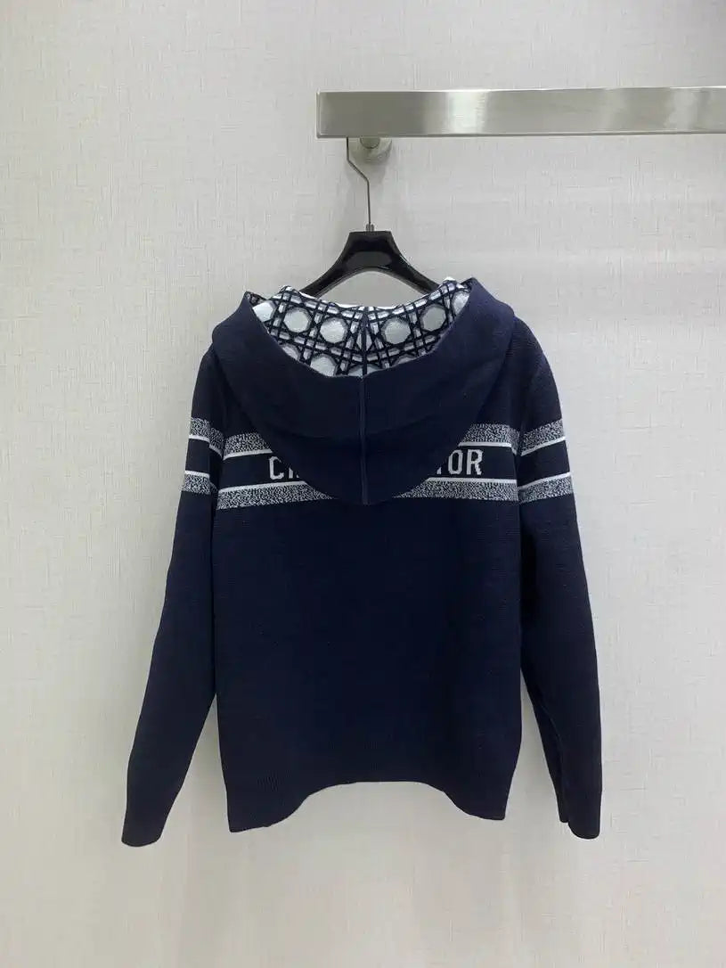 Dior Women 2025 Reversible Knit Cardigan cashmere Sweater D38615