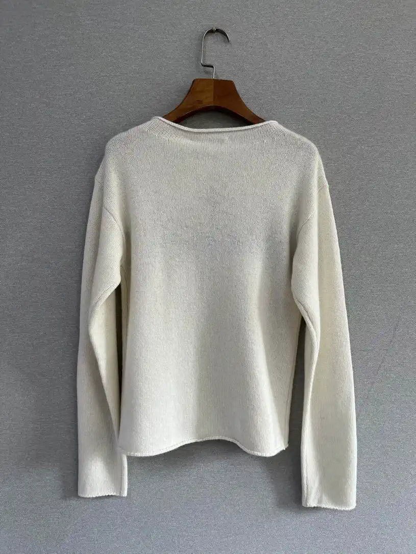 Dior Women Anchor Shoulder Lucky Star cashmere Sweater D38616