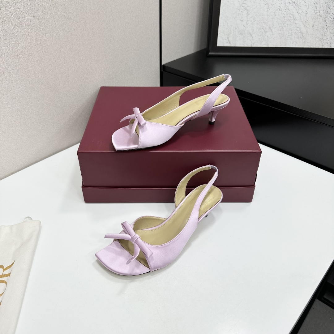 Dior Women Bow Heeled Slingback Sandal KCO576LAB_S23T Lambskin D10031