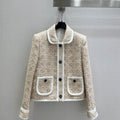 Dior Women Diamond-check woolen jacket Clothing D38692
